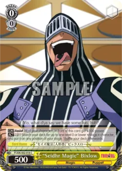 "Seidhr Magic" Bixlow #FT/S02-018 · Weiss Schwarz
