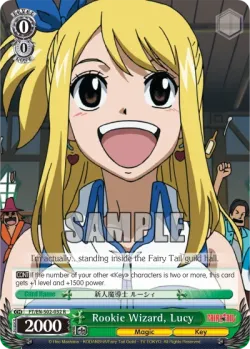 Rookie Wizard, Lucy #FT/S02-032 · Weiss Schwarz