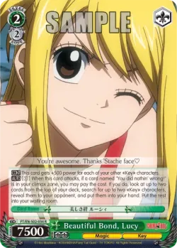 Beautiful Bond, Lucy #FT/S02-034 · Weiss Schwarz