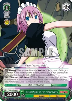 Celestial Spirit of the Zodiac Gates #FT/S02-046Vir · Weiss Schwarz