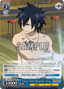 Fairy Tail Wizard, Gray 「FT/S02-068」「EN」