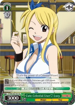 Cute Celestial User? Lucy 「FT/S02-T07」「EN」