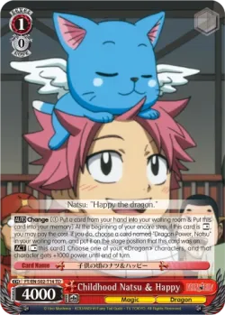 Childhood Natsu & Happy 「FT/S02-T14」「EN」