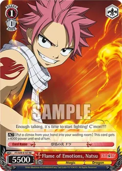 Flame of Emotions, Natsu 「FT/S09-E107」「EN」
