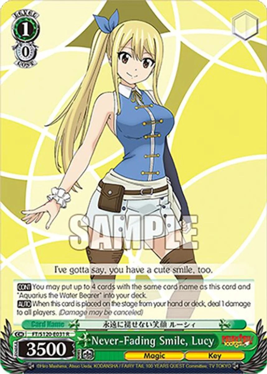 Never-Fading Smile, Lucy 「FT/S120-E031」「EN」