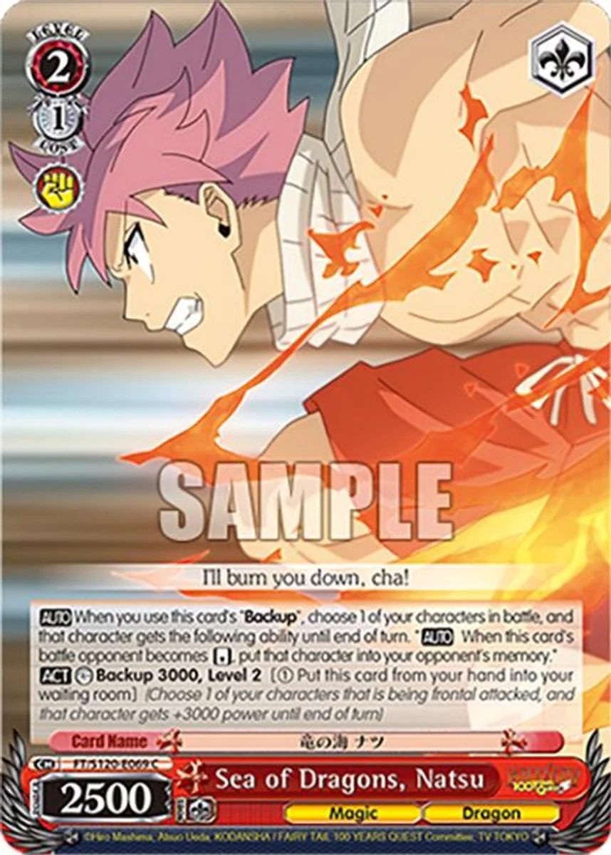 Sea of Dragons, Natsu 「FT/S120-E069」「EN」
