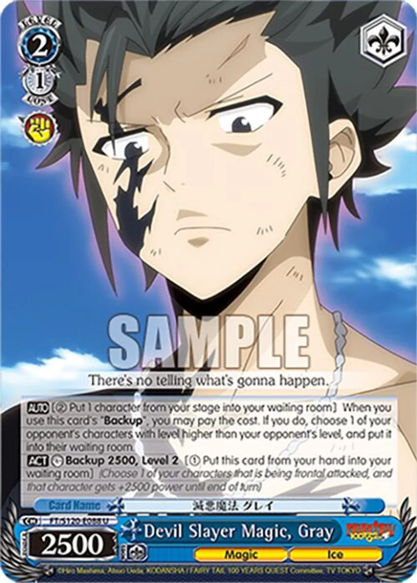 Devil Slayer Magic, Gray 「FT/S120-E088」「EN」