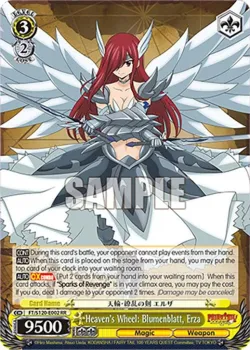 Heaven's Wheel: Blumenblatt, Erza #FT/S120-E002 · Weiss Schwarz