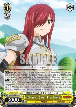 100 Years Quest, Erza Scarlet #FT/S120-E006 · Weiss Schwarz