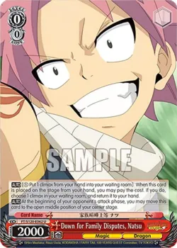Down for Family Disputes, Natsu 「FT/S120-E062」「EN」