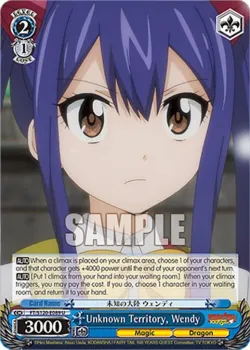 Unknown Territory, Wendy 「FT/S120-E089」「EN」