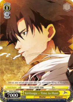 Kiritsugu - Time to Hunt #FZ/S17-E021 · Weiss Schwarz