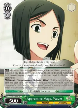 Apprentice Mage, Waver #FZ/S17-E038 · Weiss Schwarz