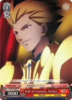 Full of Conceit, Archer 「FZ/S17-E074」「EN」
