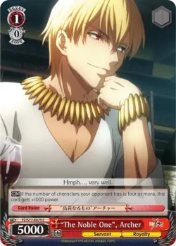 "The Noble One", Archer 「FZ/S17-E075」「EN」