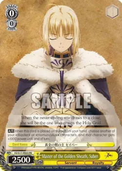 Master of the Golden Sheath, Saber 「FZ/S17-PE03」「EN」