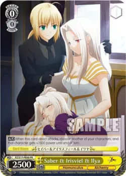 Saber & Irisviel & Ilya 「FZ/S17-PE06」「EN」