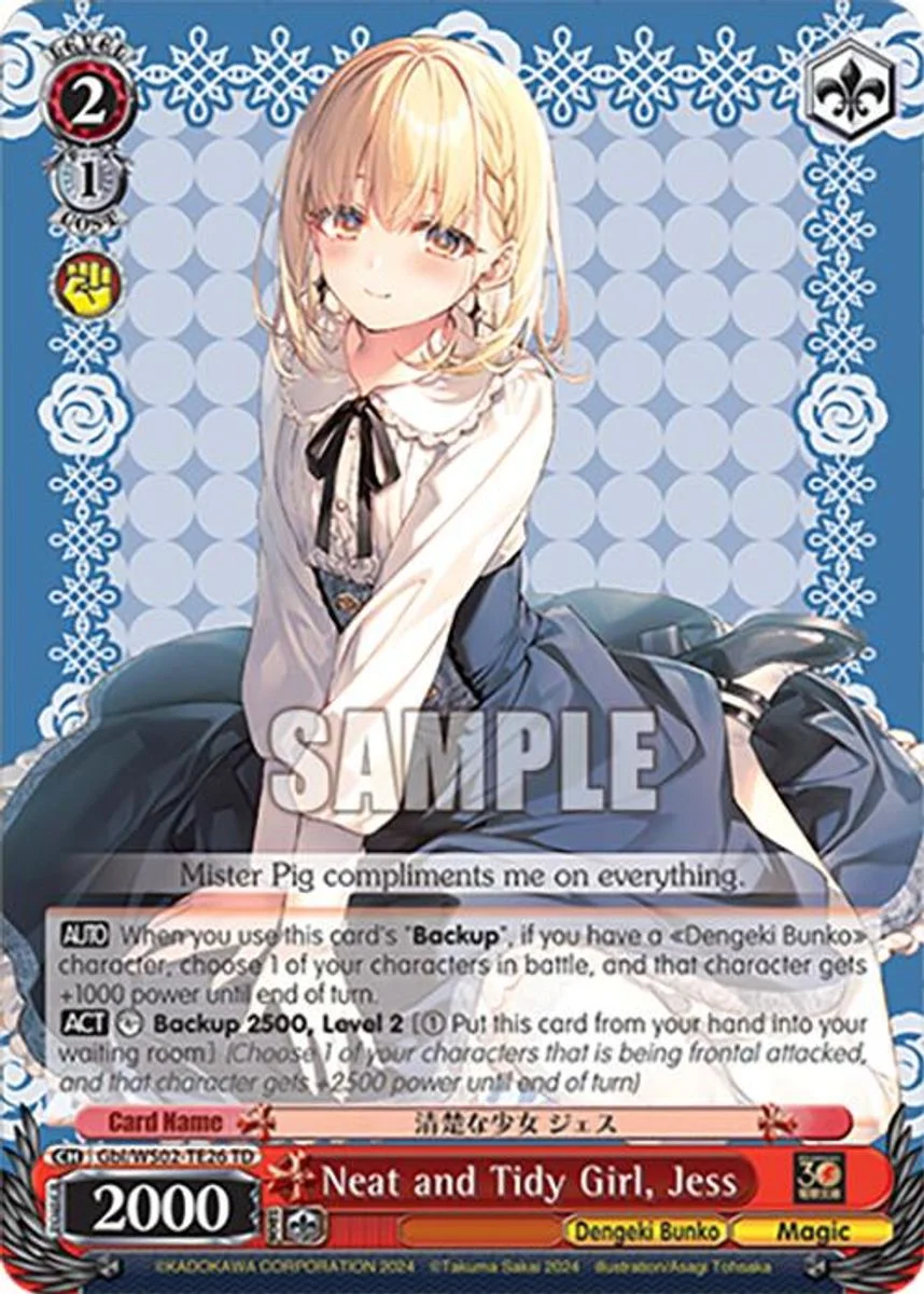 Neat and Tidy Girl, Jess 「Gbl/WS02-TE26」「EN」