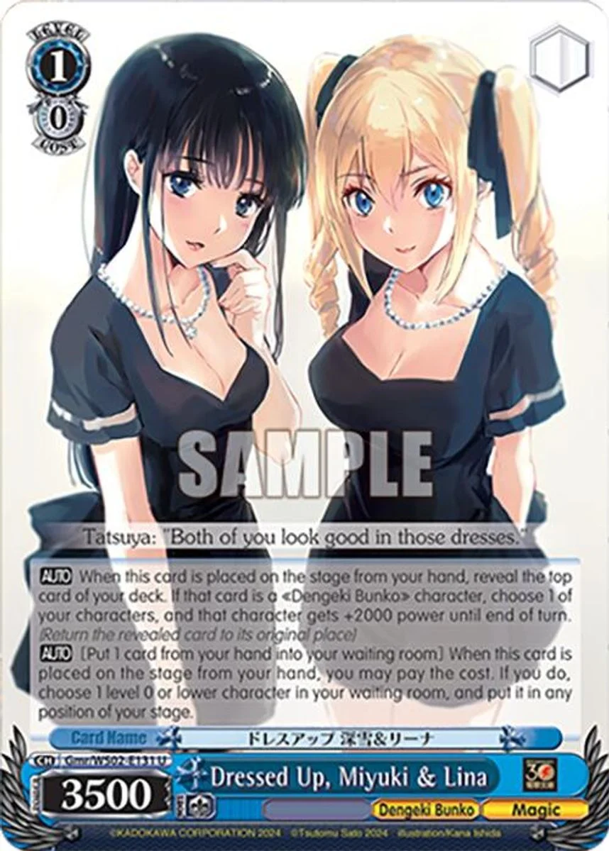 Dressed Up, Miyuki & Lina 「Gmr/WS02-E131」「EN」