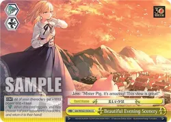 Beautiful Evening Scenery #Gbl/WS02-E036 · Weiss Schwarz