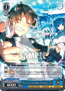 The Two in the Middle of Nowhere, Tori 「Ggh/WS02-E123」「EN」