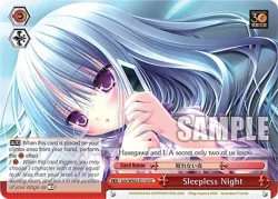 Sleepless Night 「Grk/WS02-E114」「EN」