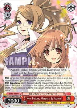 New Future, Margery & Kazumi 「Gss/WS02-E097」「EN」