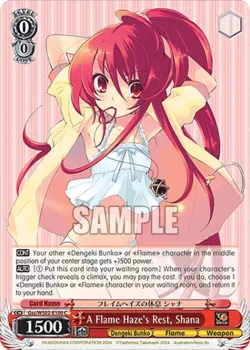 A Flame Haze's Rest, Shana 「Gss/WS02-E100」「EN」