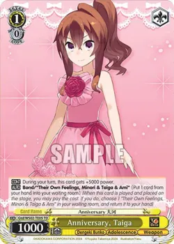 Anniversary, Taiga 「Gtd/WS02-TE05」「EN」
