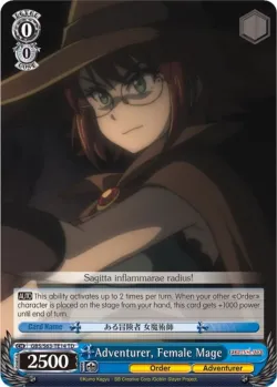 Adventurer, Female Mage 「GBS/S63-TE14」「EN」
