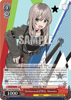 Shinkawasaki(TBA), Momoka #GCR/SE48-E04 · Weiss Schwarz