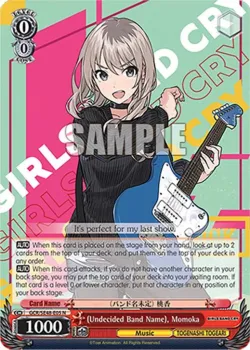 (Undecided Band Name), Momoka #GCR/SE48-E05 · Weiss Schwarz