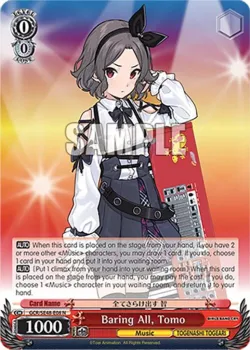 Baring All, Tomo #GCR/SE48-E08 · Weiss Schwarz