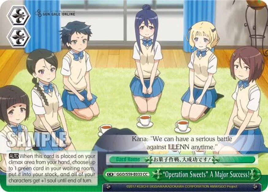 "Operation Sweets" A Major Success! 「GGO/S59-E033」「EN」