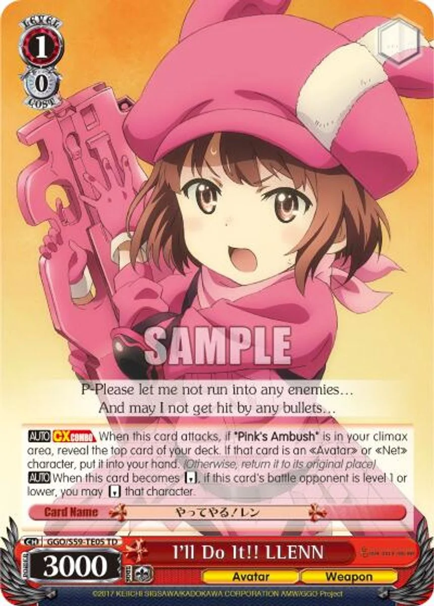 I'll Do It!! LLENN 「GGO/S59-TE05」「EN」