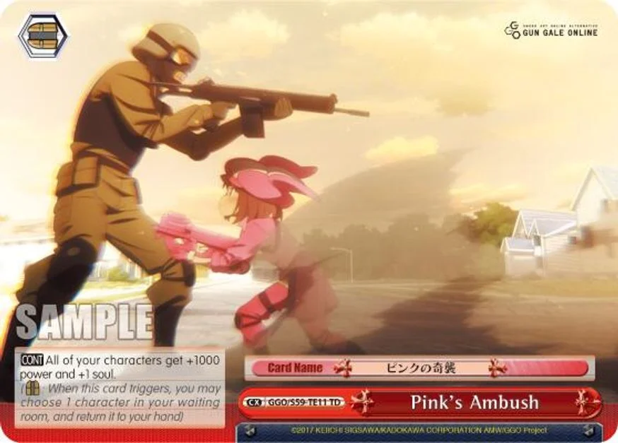 Pink's Ambush 「GGO/S59-TE11」「EN」