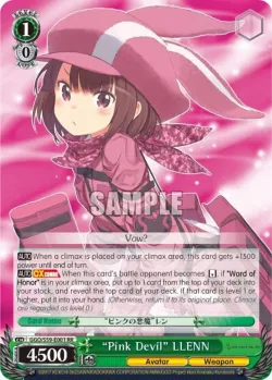 "Pink Devil" LLENN #GGO/S59-E001 · Weiss Schwarz