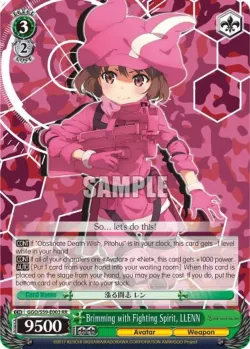 Brimming with Fighting Spirit, LLENN #GGO/S59-E003 · Weiss Schwarz