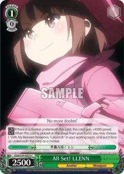 All Set! LLENN #GGO/S59-E023 · Weiss Schwarz