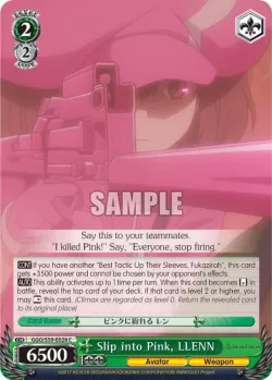 Slip into Pink, LLENN #GGO/S59-E028 · Weiss Schwarz