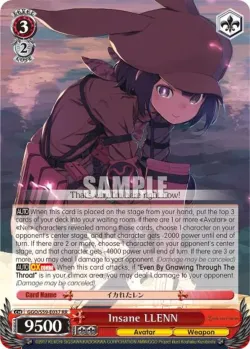 Insane LLENN #GGO/S59-E037 · Weiss Schwarz