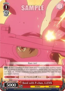 Bond with P-chan, LLENN #GGO/S59-E048 · Weiss Schwarz