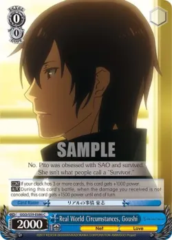 Real World Circumstances, Goushi 「GGO/S59-E086」「EN」