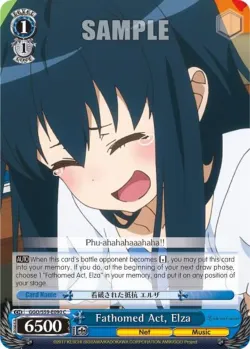 Fathomed Act, Elza 「GGO/S59-E090」「EN」