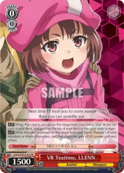 VR Teatime, LLENN 「GGO/S59-E102」「EN」