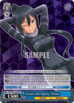 Leisure with Dignity, Pitohui 「GGO/S59-E104」「EN」