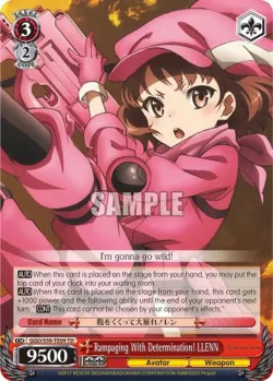 Rampaging With Determination! LLENN 「GGO/S59-TE09」「EN」