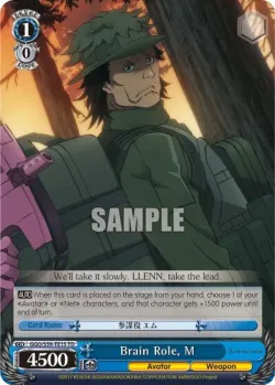 Brain Role, M 「GGO/S59-TE15」「EN」