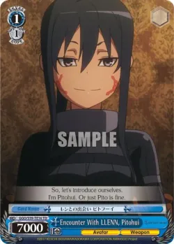 Encounter With LLENN, Pitohui 「GGO/S59-TE16」「EN」