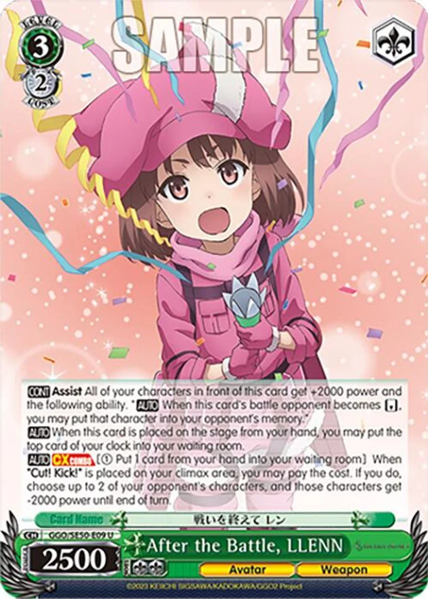 After the Battle, LLENN 「GGO/SE50-E09」「EN」